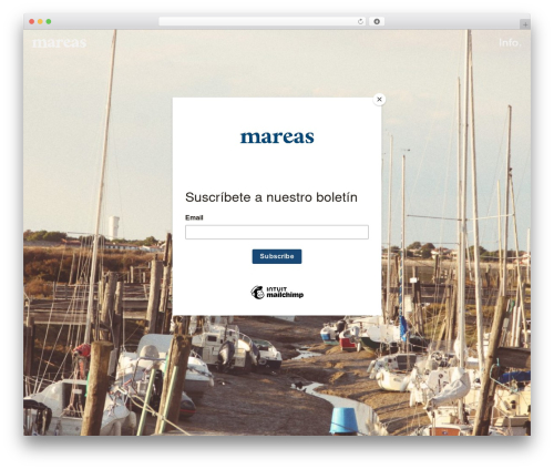 Bm builder WordPress plugin - mareas.co