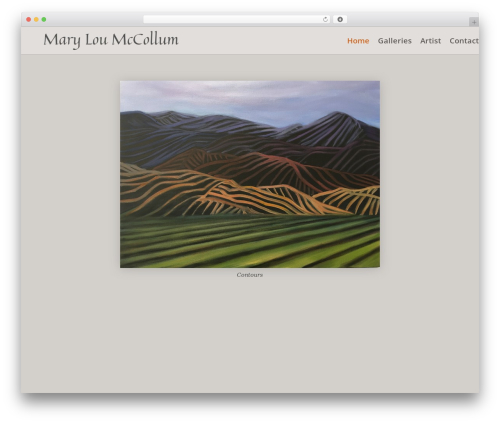 Divi best WordPress theme - maryloumccollum.com