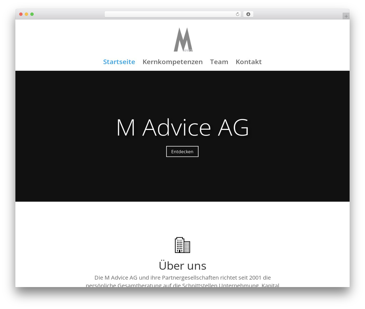 Divi WordPress theme - madvice.ch