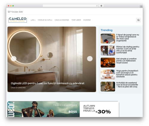 Evior WordPress theme - cameleo.ro