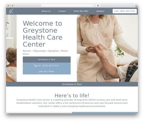 Hello Elementor theme WordPress - greystonehc.com