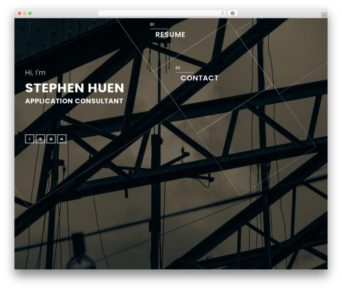 Hello top WordPress theme - stephenhuen.com