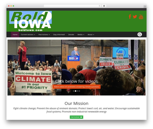 Openstrap WP theme - boldiowa.com