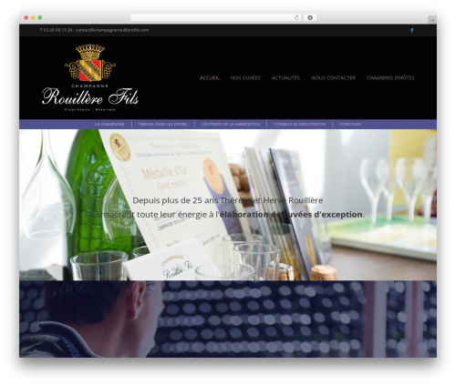 Theme WordPress Beaver Builder Theme - champagnerouillerefils.com
