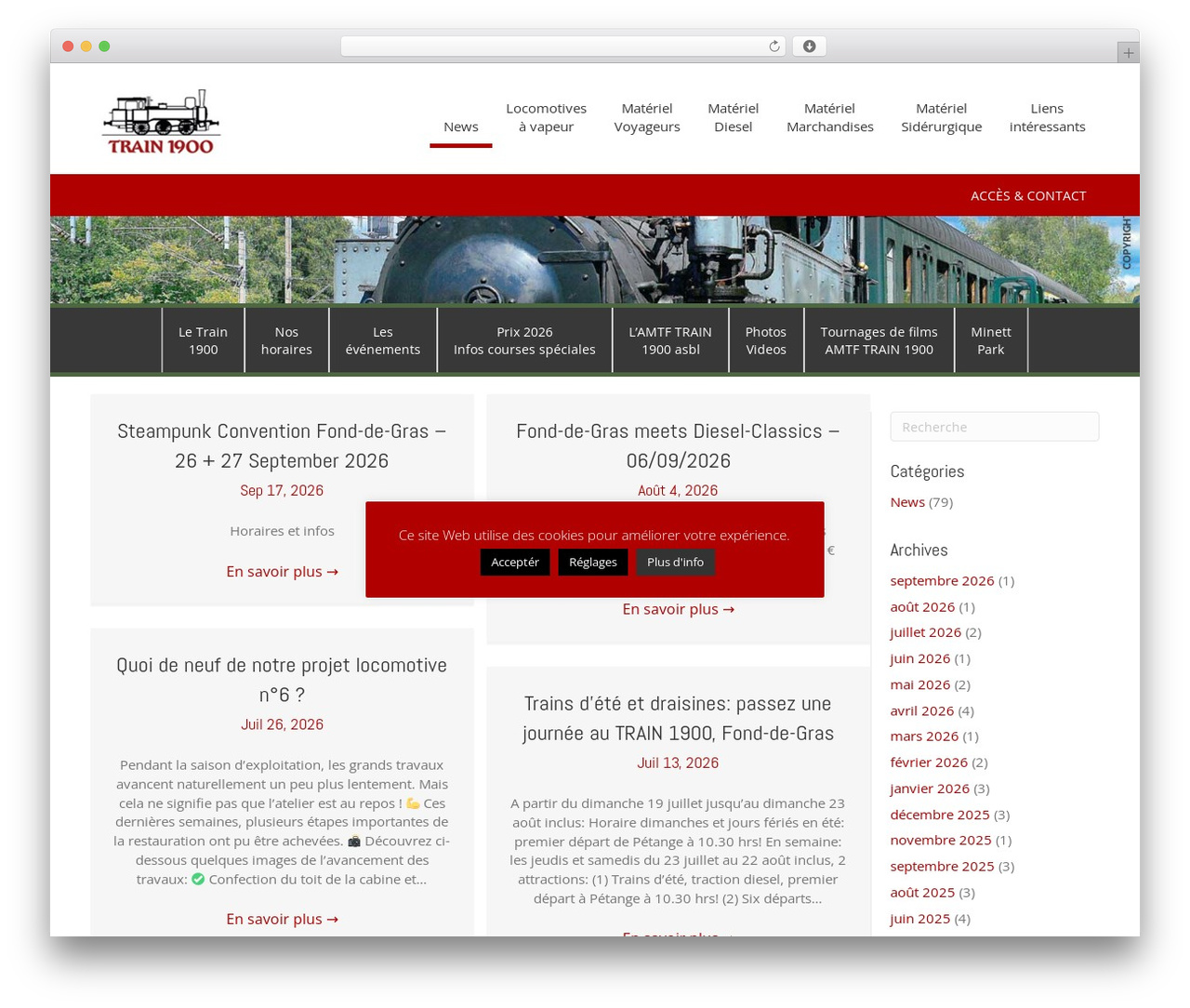 Theme WordPress Beaver Builder Theme - train1900.lu Theme WordPress Beaver Builder Theme - train1900.lu