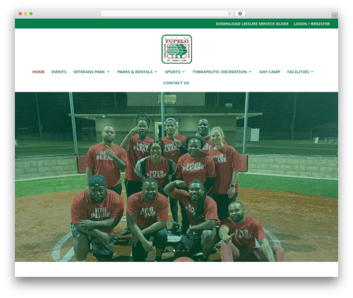 Theme WordPress Divi - tupeloparksandrec.org
