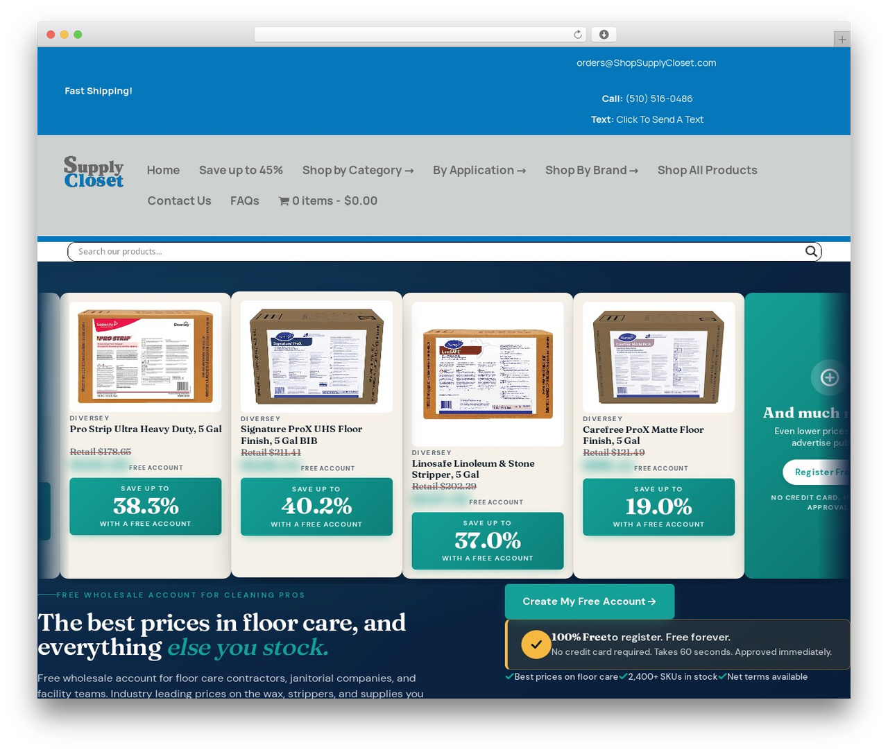 WordPress theme Beaver Builder Theme - shopsupplycloset.com