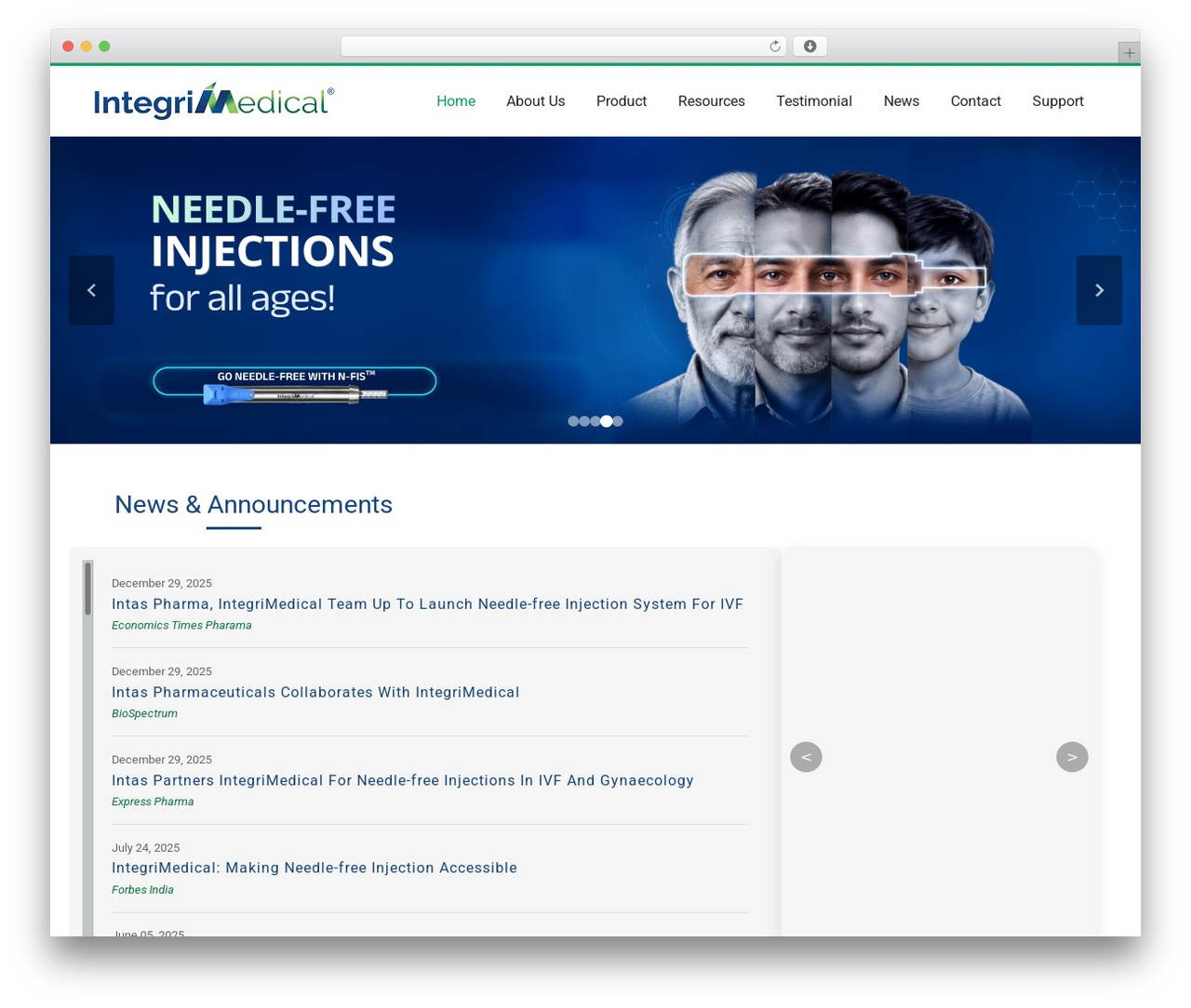 WordPress theme Bridge - integrimedical.com WordPress theme Bridge - integrimedical.com