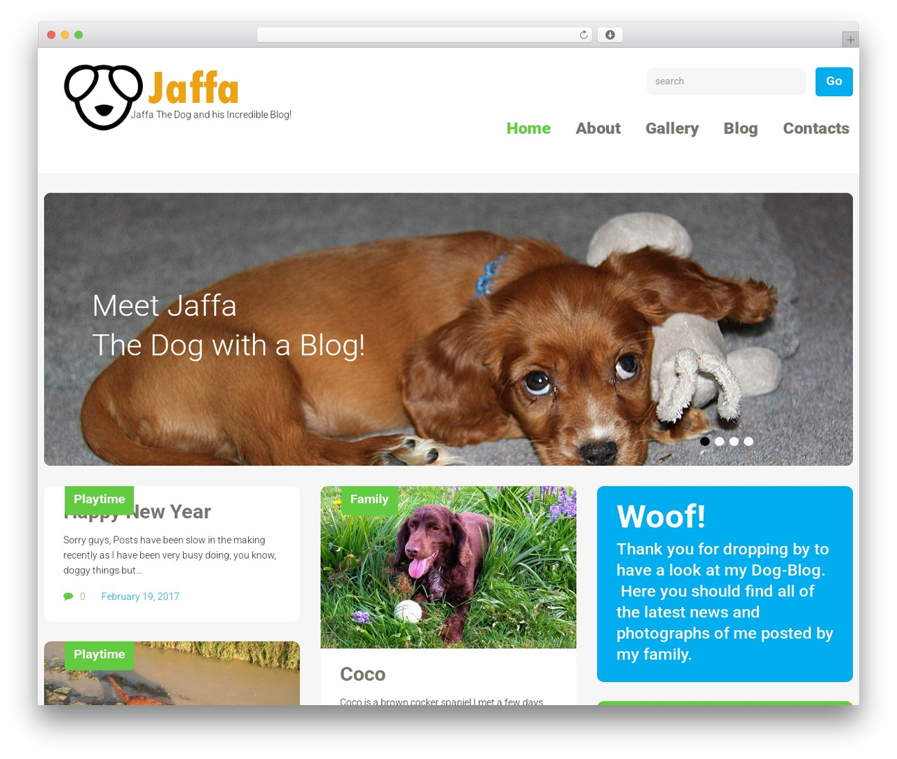 WordPress theme cherry - jaffa.dog WordPress theme cherry - jaffa.dog