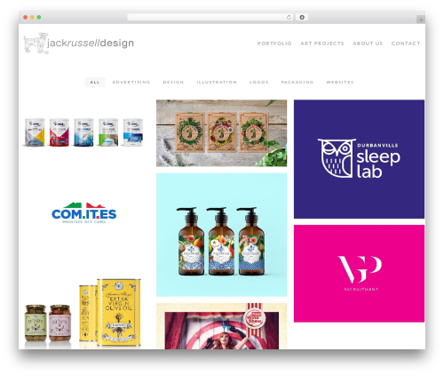 WordPress theme Cufo - jackrusselldesign.co.za