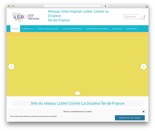 WP theme Customify - reseau-lcd.org