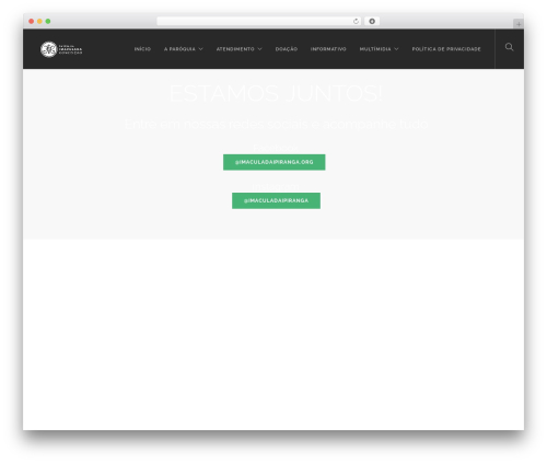 WP theme Foundry - imaculadaipiranga.org
