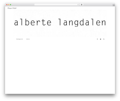 Base network theme theme WordPress - albertelangdalen.bloggersdelight.dk
