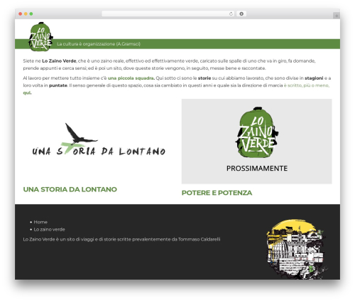 Bootstrap Basic WordPress theme free - lozainoverde.net