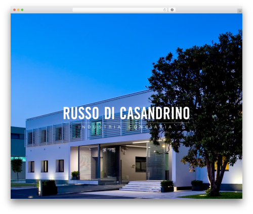 Catalyst theme WordPress - russodicasandrino.com