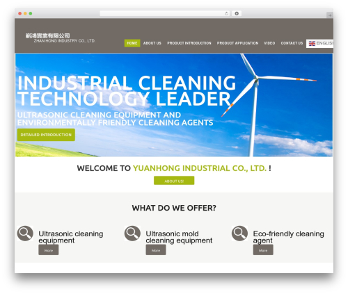cherry theme WordPress - zhcleaner.com