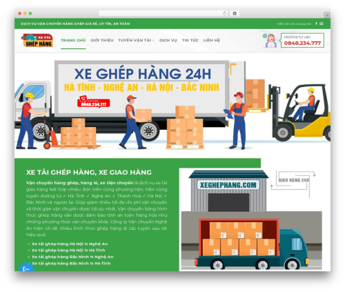 Flatsome WordPress theme design - xeghephang.com