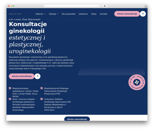 Glowix WordPress theme - esthegyn.com