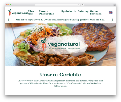 PicoStrap5 Child Base top WordPress theme - veganatural.de