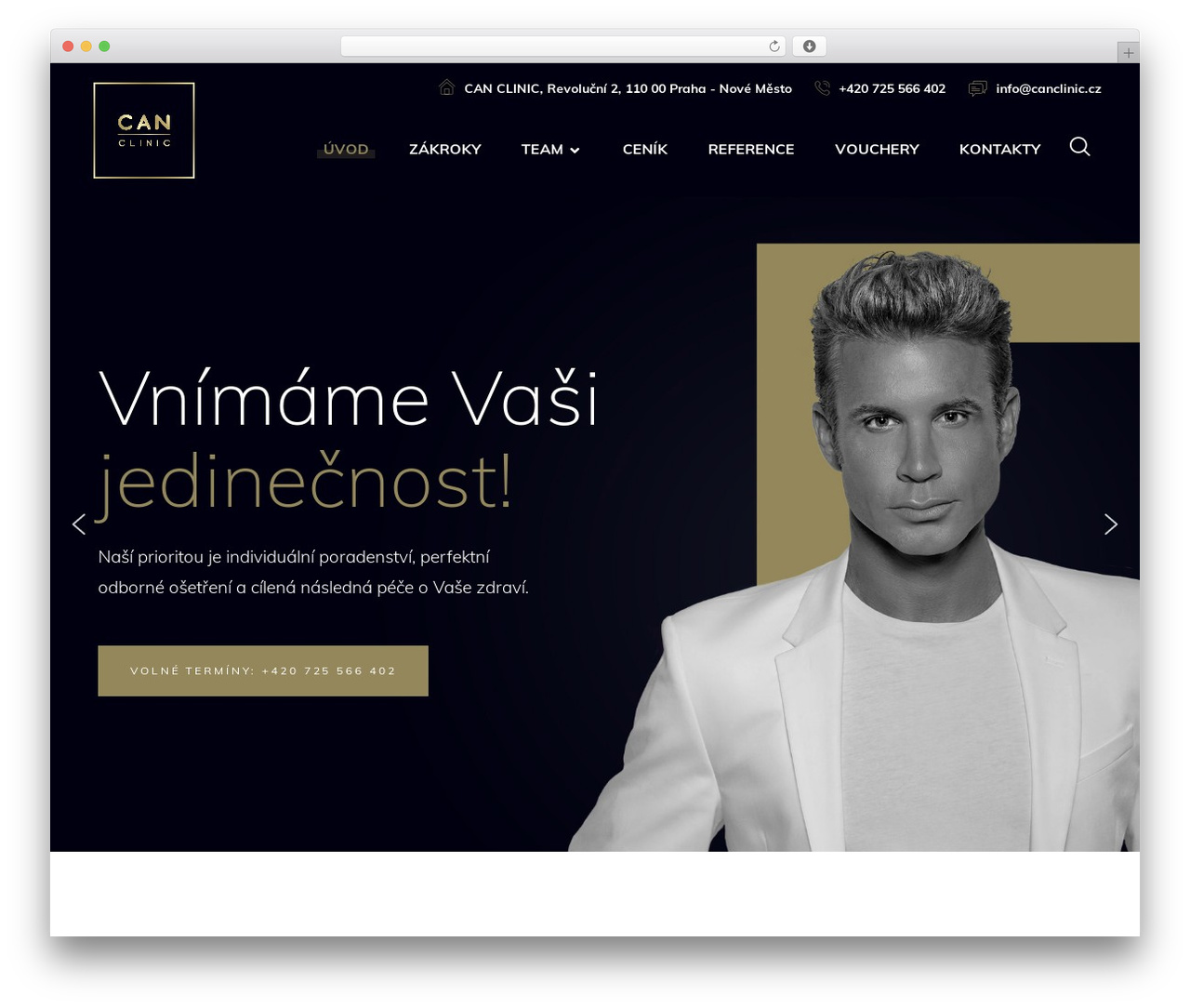 Theme WordPress XTRA - canclinic.cz