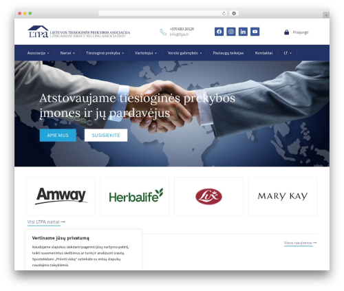Logo carousel pro WordPress plugin - ltpa.lt