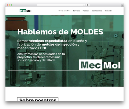 WordPress theme Divi - mecmol.com