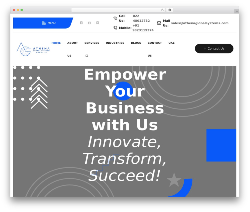 WordPress theme Kaitex - athenaglobalsystems.com