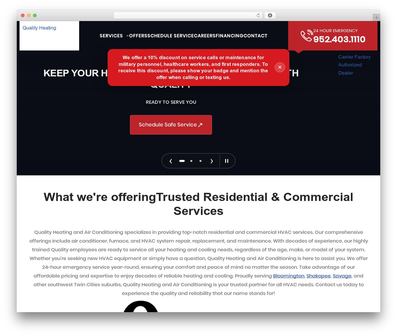 WordPress theme Quality Heating - quality-heating.com WordPress theme Quality Heating - quality-heating.com