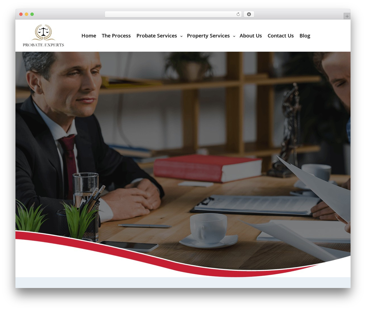 Advisom WordPress theme - njprobateexperts.com