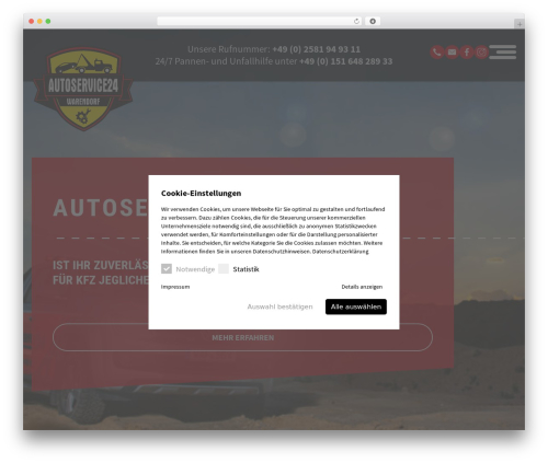 Wp cookie notice WordPress plugin - autoservice24.info