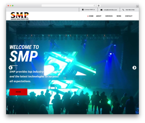 Best WordPress theme Klippe - seminolemediaproductions.com