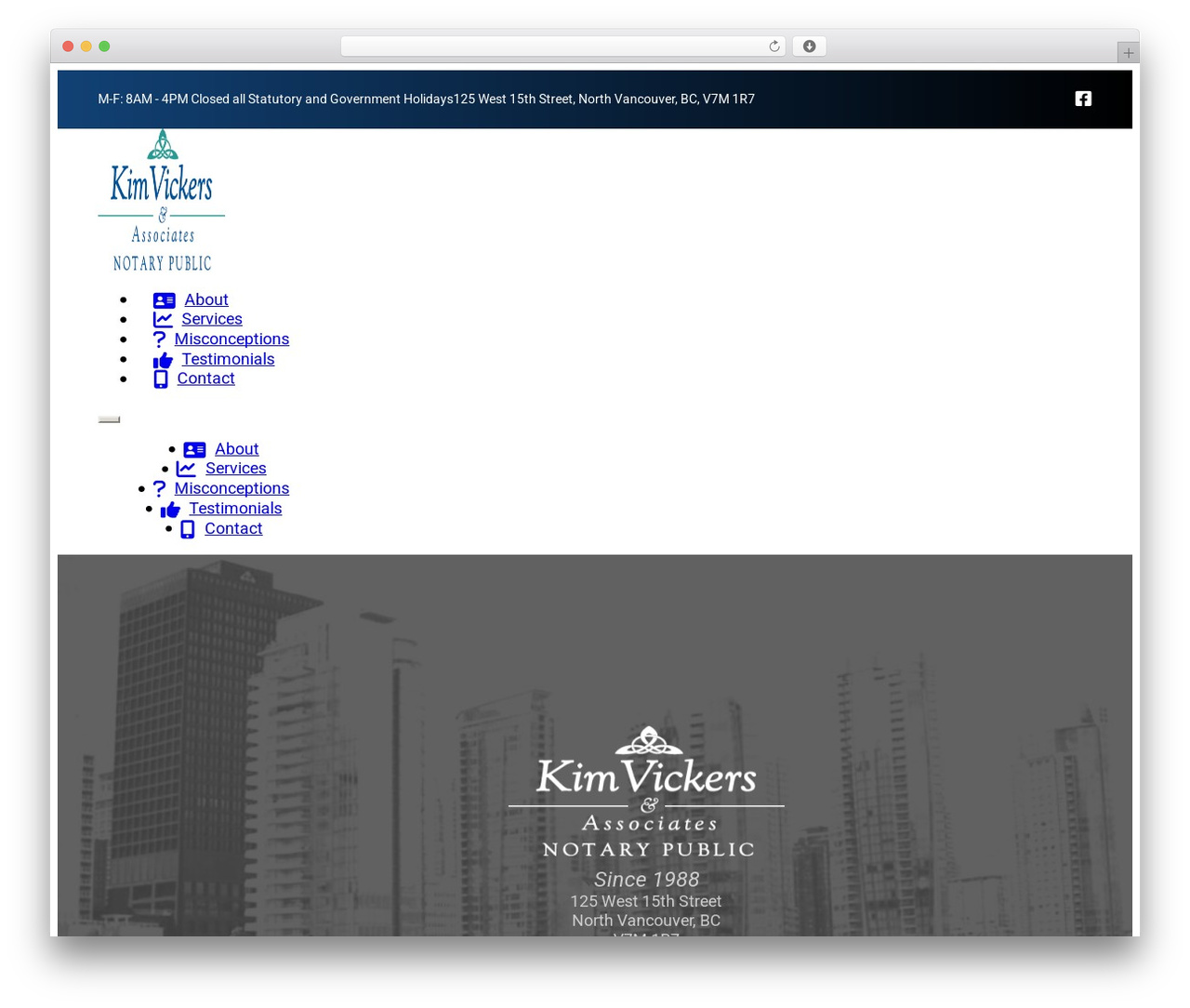 Bricks best WordPress theme - kimvickersnotary.com