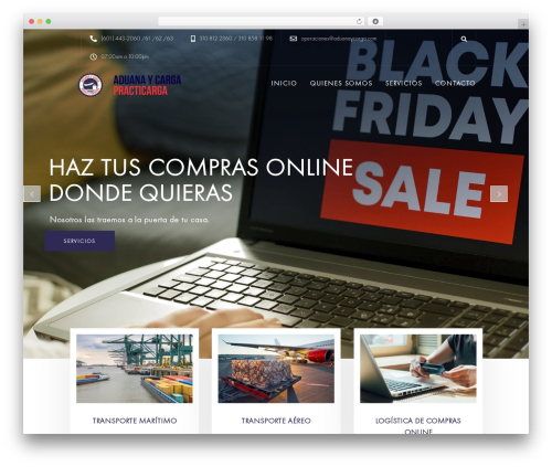 Ekko theme WordPress - aduanaycarga.com