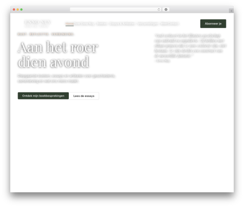 Hello Elementor WordPress theme - ennonuy.com