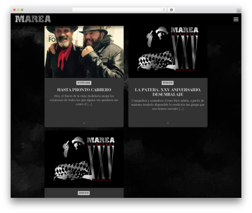 Kentha WordPress theme - losmarea.com