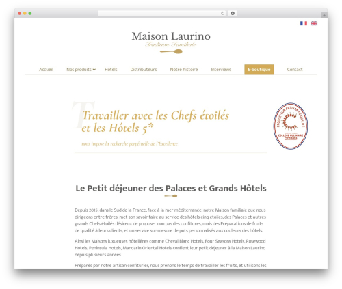 Master iGLOO 2018 WordPress theme - le-mas-des-confitures.com