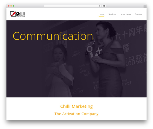 Maximum theme WordPress - chilli-marketing.com