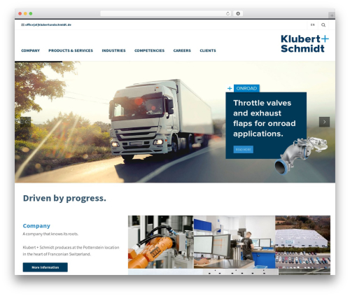 Slupy WordPress Theme theme WordPress - klubertundschmidt.de