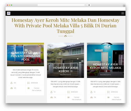 Sonora WordPress theme - anugerahhomestay.com