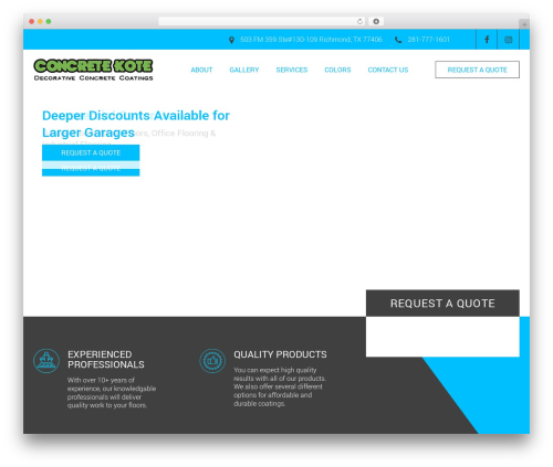 Theme12 theme WordPress - concretekote.com