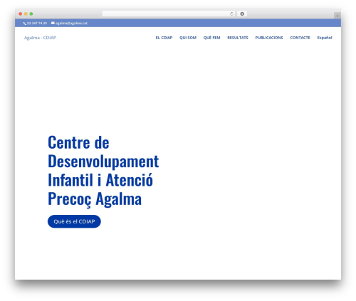 WordPress theme amgerpro - agalma.cat