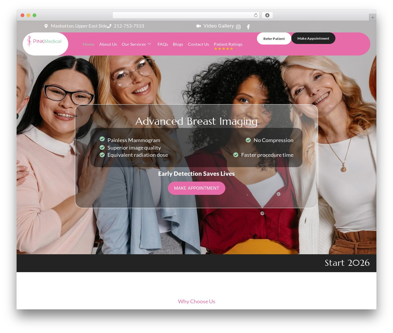 WordPress theme Hello Elementor - pinkmedicalny.com