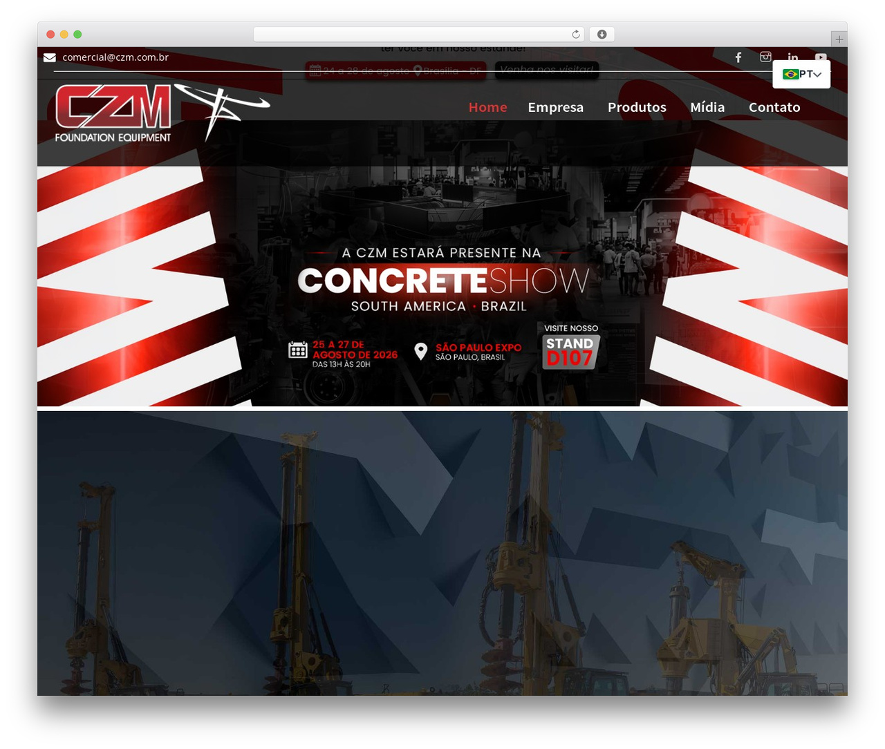 Biscon WordPress theme - czm.com.br