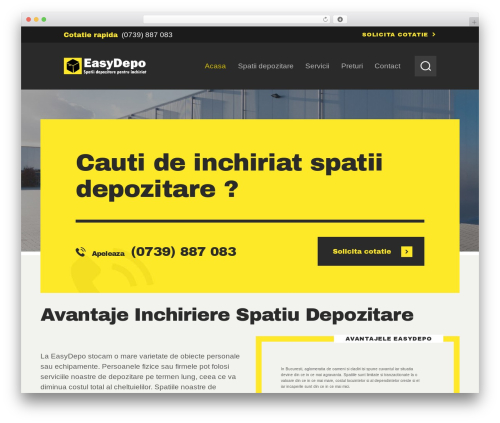 MaxCube theme WordPress - easydepo.ro
