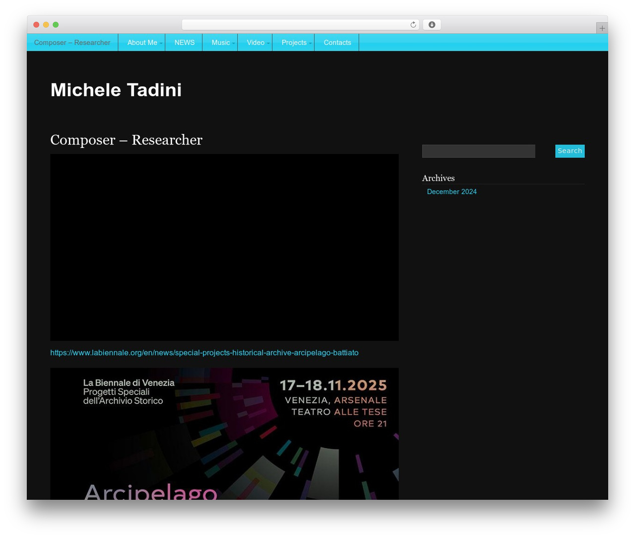 Mobile First WordPress theme - micheletadini.net Mobile First WordPress theme - micheletadini.net