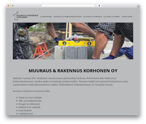 Simppeli best WordPress theme - mrkorhonen.fi