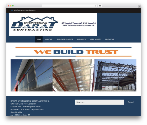 Theme WordPress Construction Light - darat-contracting.com Theme WordPress Construction Light - darat-contracting.com