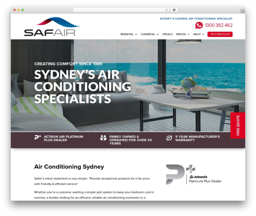Bne flyout WordPress plugin - safair.com.au