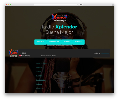 WordPress theme exs - radioxplendor.com