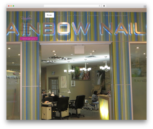 WordPress theme ui8 - rainbownails.ca